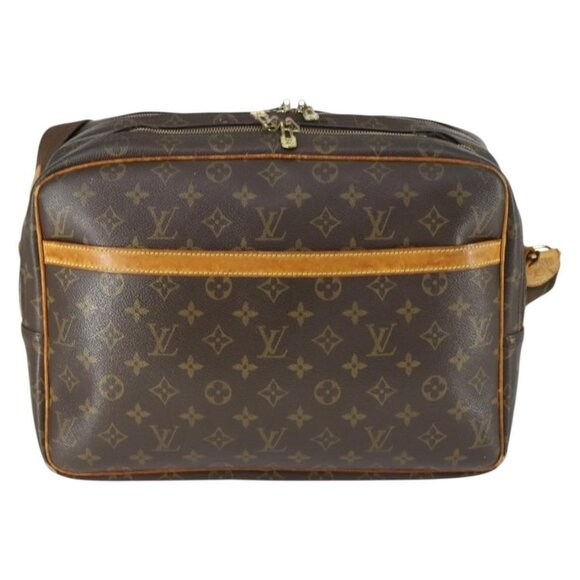 Authentic LOUIS VUITTON Monogram Reporter GM Shoulder Bag M45252 LV - Picture 5 of 16